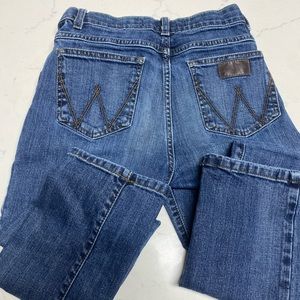 Boys retro Wrangler slim straight jeans in excellent condition